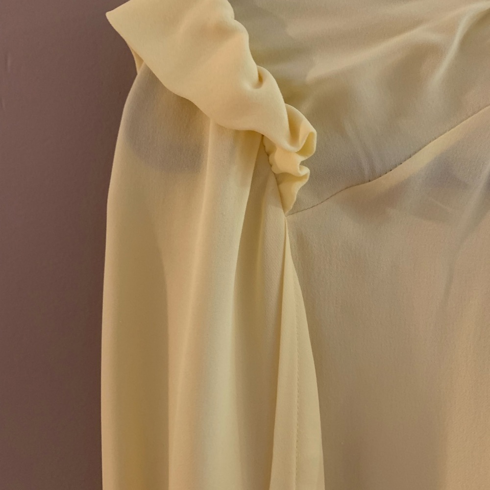 Robert Rodriguez 100% silk long sleeve blouse